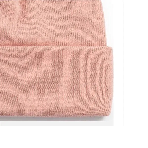 Winter warm earmuffs Thermal Reversible Knit Cuffed Beanie