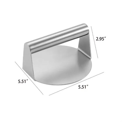Stainless Steel Meat Press Grill Kitchen Tool Household Mold