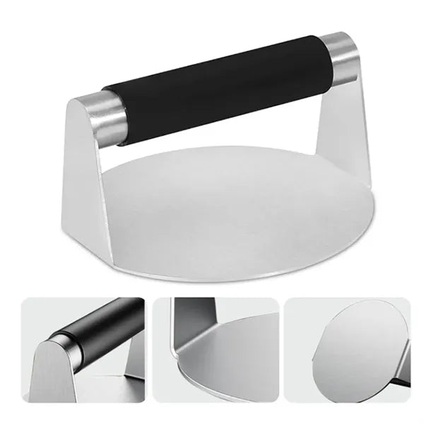 Stainless Steel Meat Press Grill Kitchen Tool Household Mold
