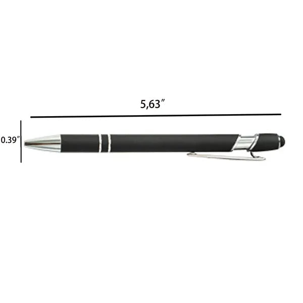 Pen 2In1 Stylus Retractable Ballpoint W/ Tip