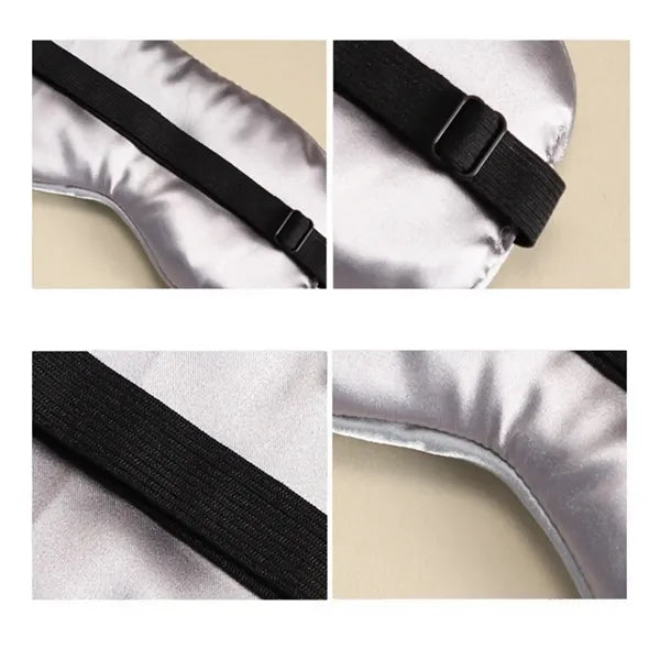 Silk Sleep Eye Mask Elastic Material For Home Offices Train