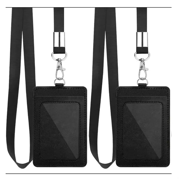 PU Leather Card Holder Bus Student ID Protective Cover