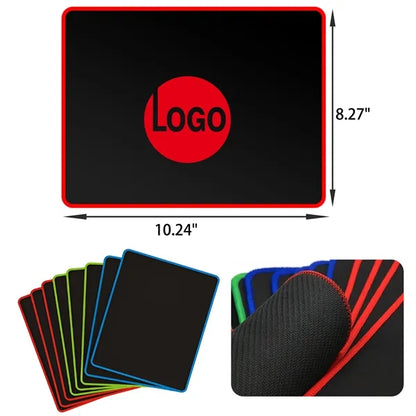 MOQ 50 PCS Stable Non Slip Rubber Mouse Pad