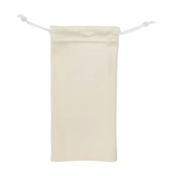 MOQ 50 PCS Soft Microfiber Drawstring Eyeglasses Bag