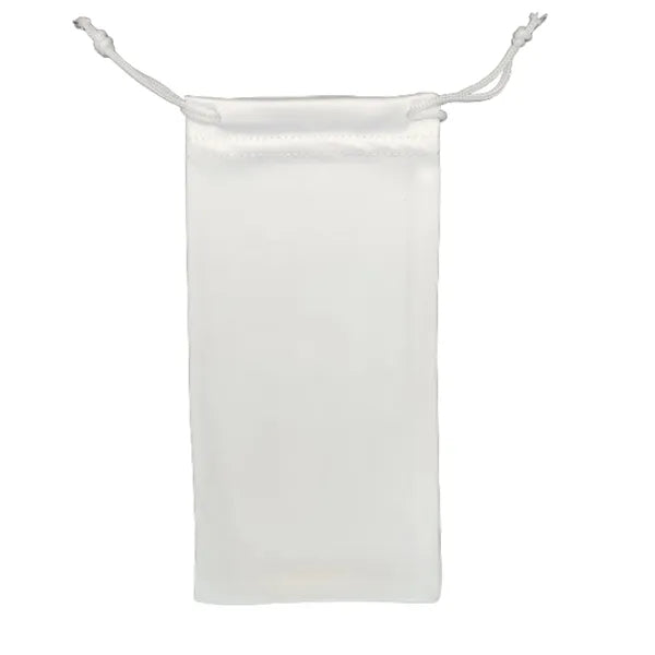 MOQ 50 PCS Soft Microfiber Drawstring Eyeglasses Bag