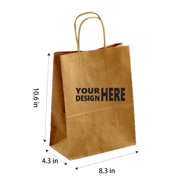 Eco-Friendly Large Capacity Shopping Kraft Paper Bag