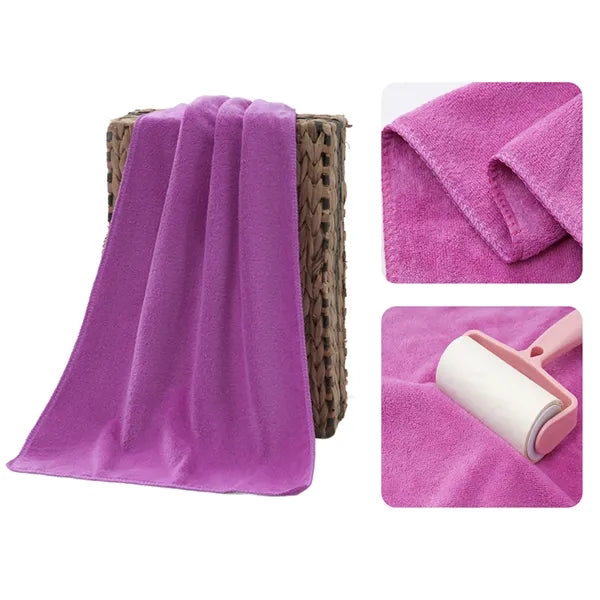MOQ 50 PCS Soft Car Microfiber Cleaning Towel