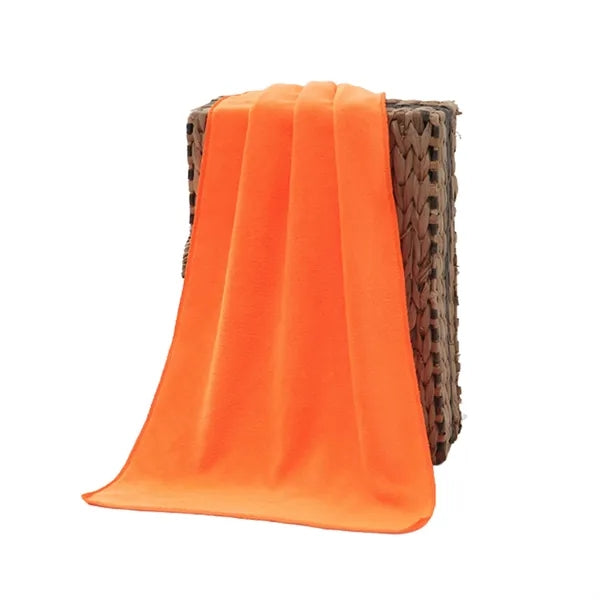 MOQ 50 PCS Soft Car Microfiber Cleaning Towel