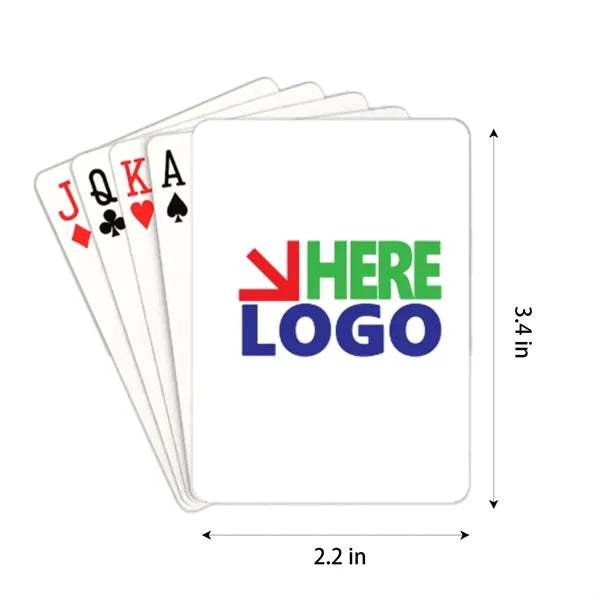 Customizable Advertising Gift Poker Card