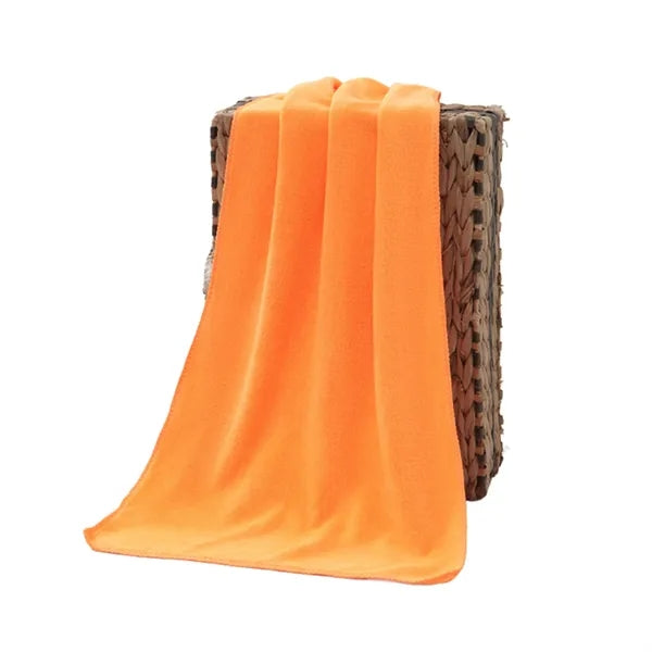 MOQ 50 PCS Soft Car Microfiber Cleaning Towel