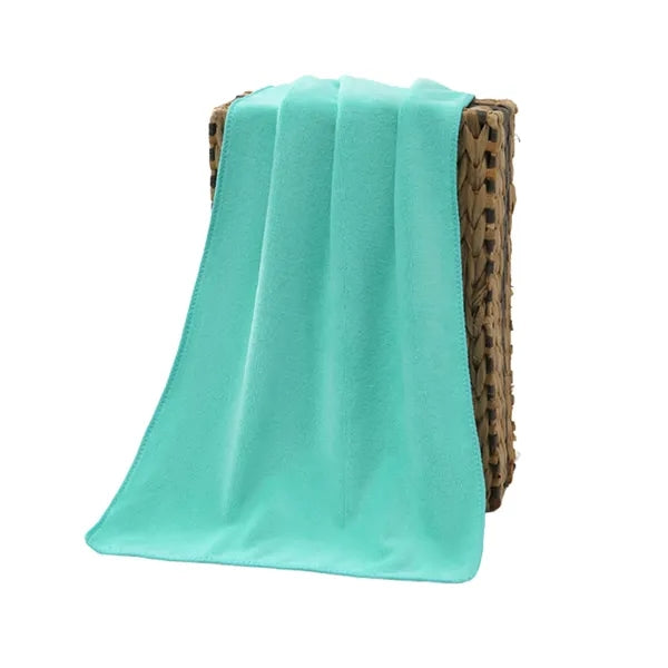 MOQ 50 PCS Soft Car Microfiber Cleaning Towel