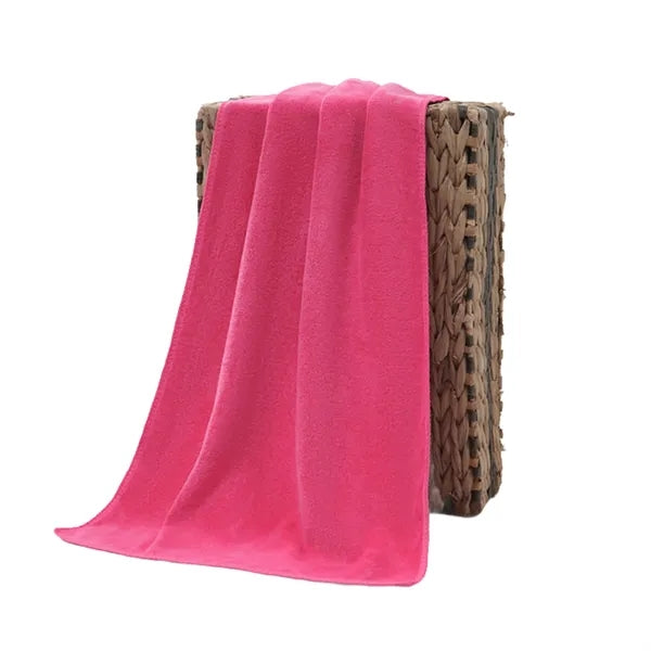 MOQ 50 PCS Soft Car Microfiber Cleaning Towel