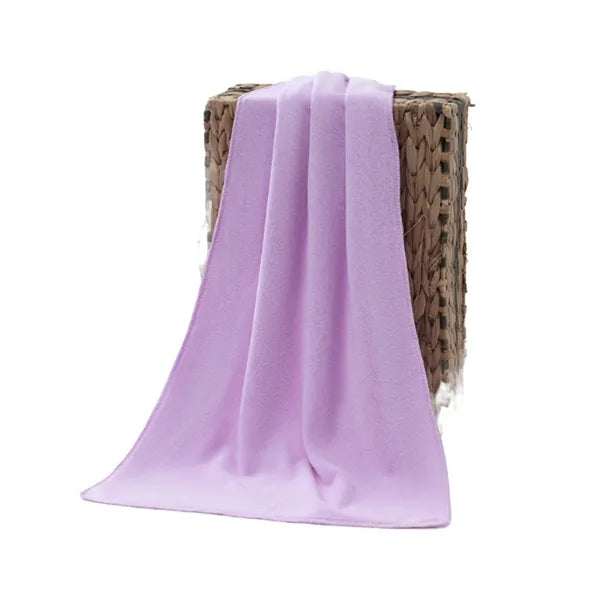 MOQ 50 PCS Soft Car Microfiber Cleaning Towel