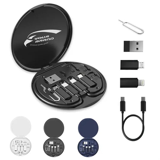 Multi-USB Adapter Set Converter Charging Cable Kit Card Pin