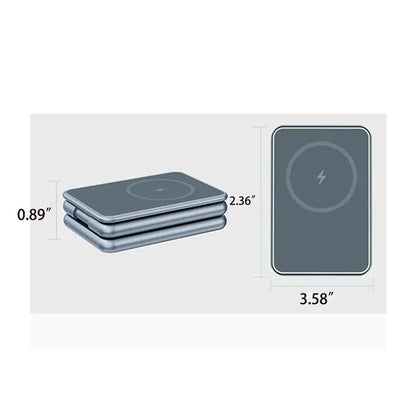 Foldable Wireless 3in1 Charger Works Multiple Apple Devices