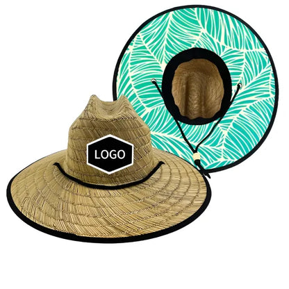 MOQ 50 PCS Stylish Beach Vacation Straw Hat