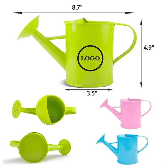 MOQ 50 PCS Sturdy 20oz Gardening Iron Watering Can