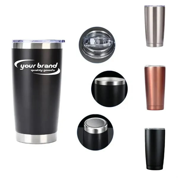 20oz Large Capacity Stainless Steel Mug Insulated Travel