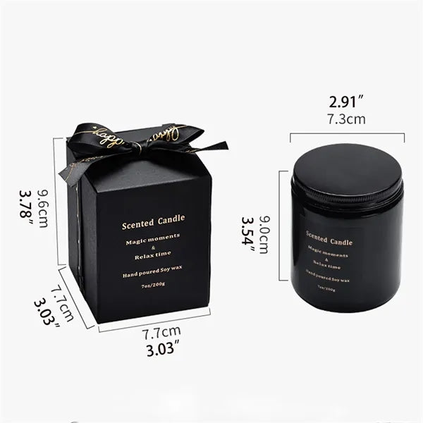 7oz Aromatherapy Candle 100% Natural Soy With Gift Box