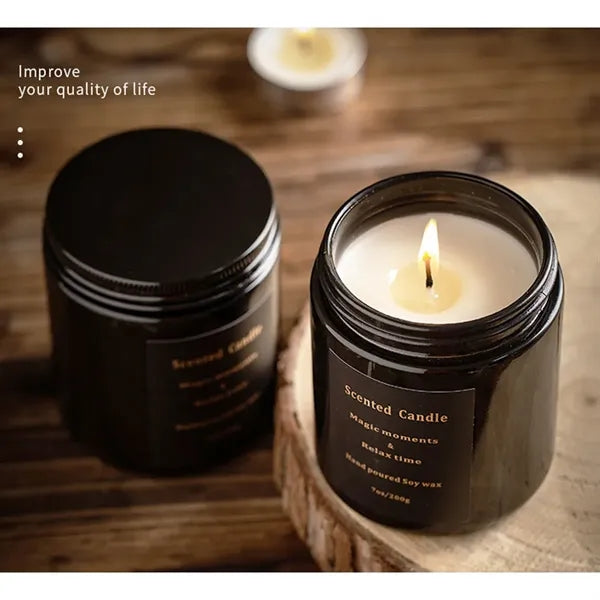 7oz Aromatherapy Candle 100% Natural Soy With Gift Box