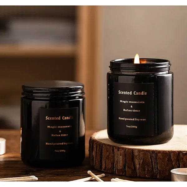 7oz Aromatherapy Candle 100% Natural Soy With Gift Box