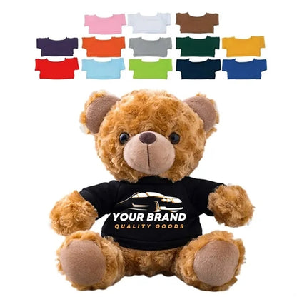 10" Personalized Gift Teddy Bear W/ Custom Message/Clothing