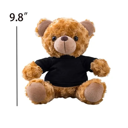10" Personalized Gift Teddy Bear W/ Custom Message/Clothing