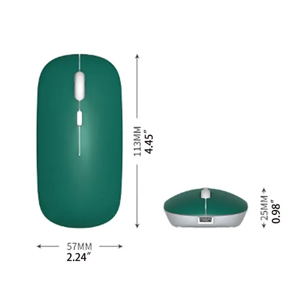Ultra-thin Mini USB 2.4G Wireless Optical Mouse 3 DPI Modes