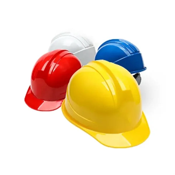 Construction Hard Hat With Self-Adjusting Suspension