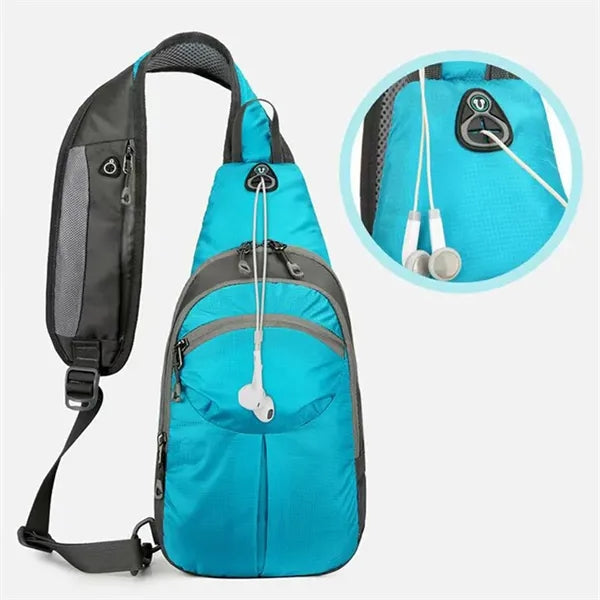 Sling Backpack Crossbody Chest Bag
