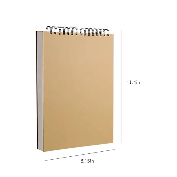 120 Pages A4 Sketchbook