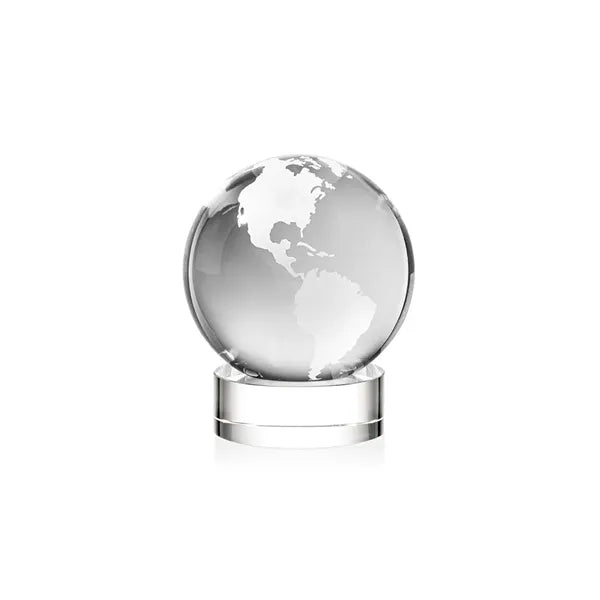 Globe Award on Stanrich Base - Clear