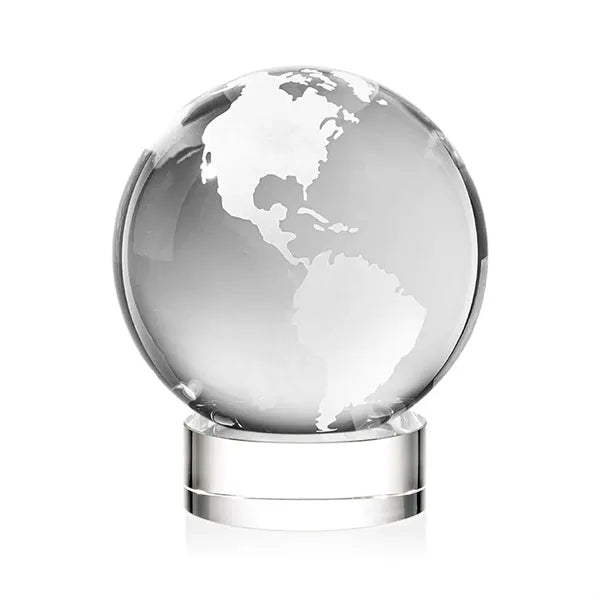Globe Award on Stanrich Base - Clear