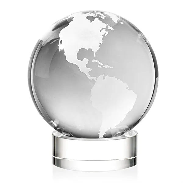 Globe Award on Stanrich Base - Clear