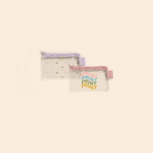 PENNY POUCH - CLEAR VINYL