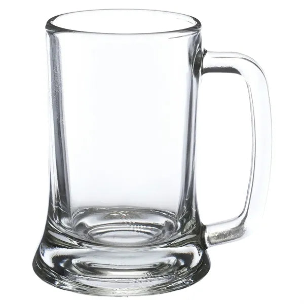 9.75 oz. Brussels Glass Mugs W/ Custom Logo