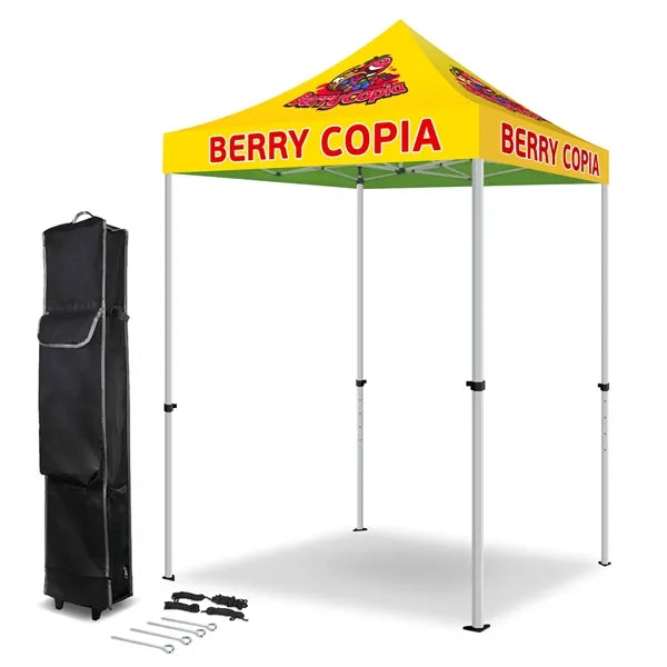 5' X 5' Pop Up Canopy Tent ( Full Color )