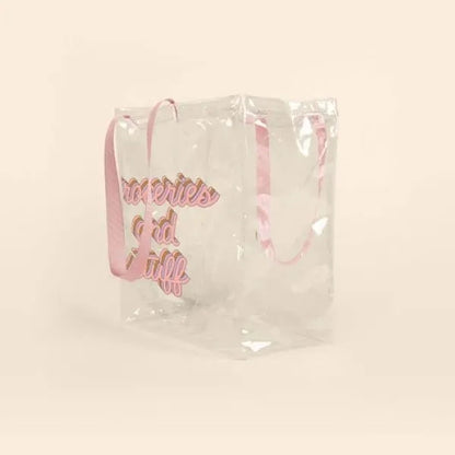 ALL THAT GROCERY TOTE - CLEAR VINYL