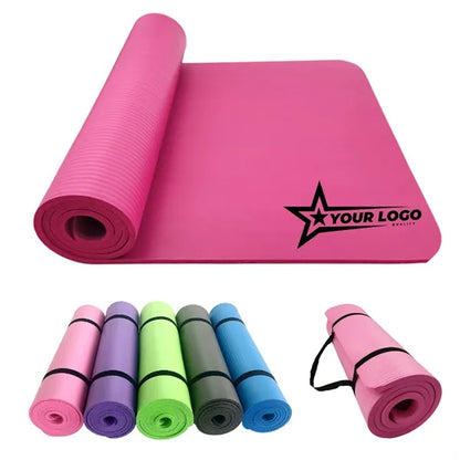 Yoga Mat Non Slip Environmentally Friendly Fitness Exercise