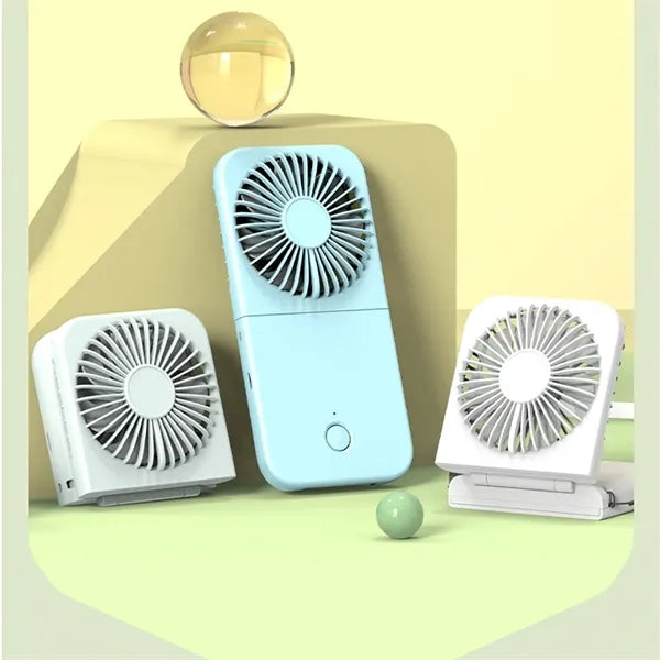 Mini Portable Foldable Rechargeable Small Personal Fan