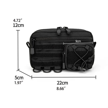 Tactical Waist Belt Bag Pouch Utility Tool Organizer