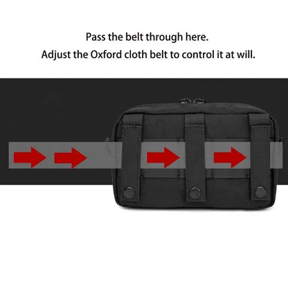 Tactical Waist Belt Bag Pouch Utility Tool Organizer