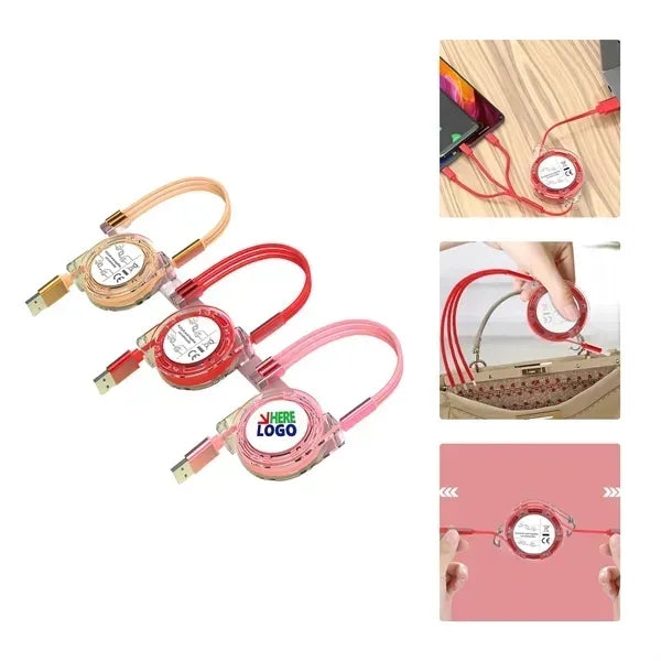 MOQ50 Retractable Fast Charging Cable
