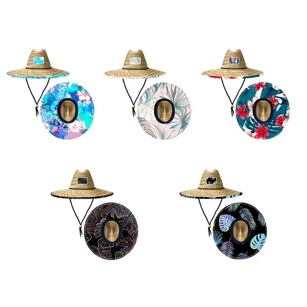 Sun Protection Straw Lifeguard Hat
