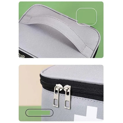 Portable First Aid Travel Home Outdoor Medicine Storage Bag