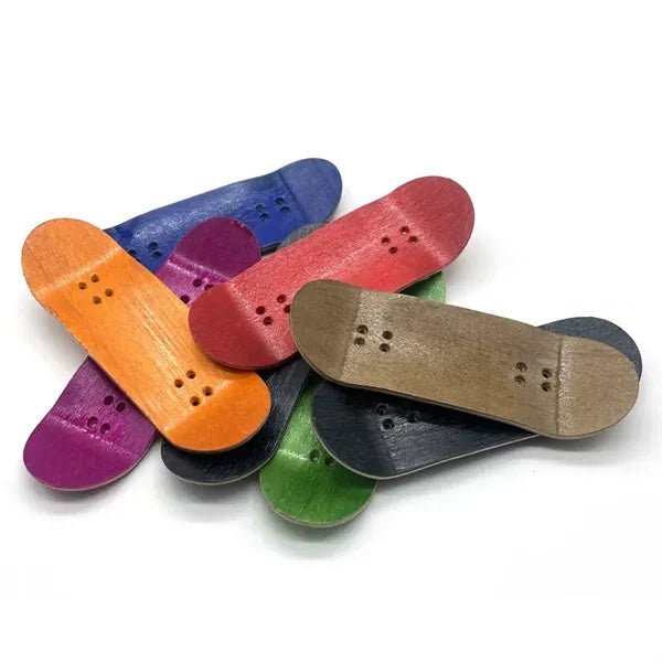 Color Mini Fingerboards Finger Skateboard Stress Relief Toy
