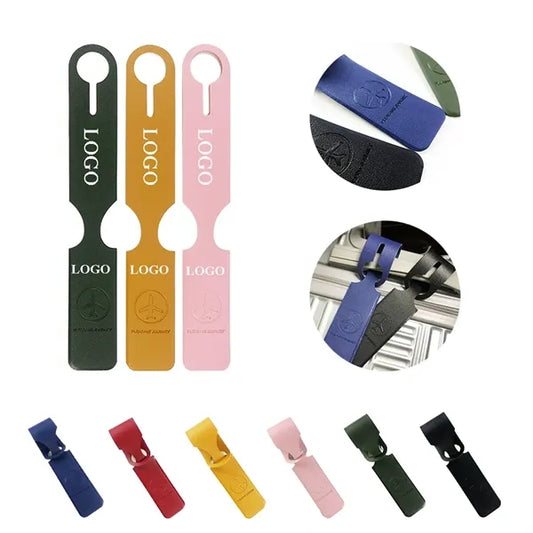 PU Leather Luggage Tag