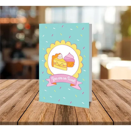 Folded Compliment Cards-5.5" x 8.5" (folds to 5.5" x 4.25")
