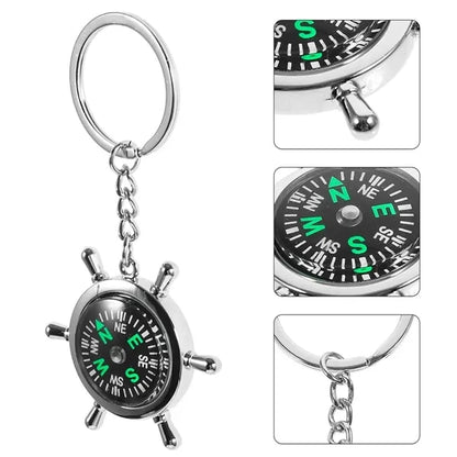 Small Compass Key Chain