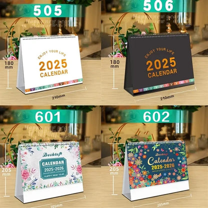 2025 Desk Calendar With Memo